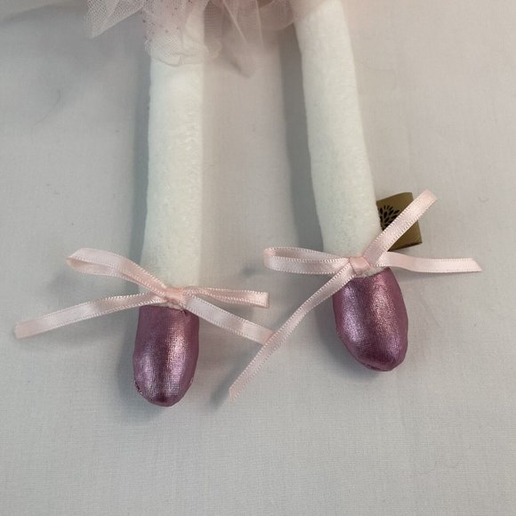 Floral Services Sophia White Swan 18" Plush Pink Ballerina Tutu Sparkle Crown - Picture 5 of 8